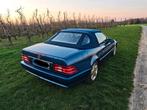 Mercedes SL 300-24v r129 300 oldtimer, Auto's, Automaat, Beige, Cabriolet, Blauw