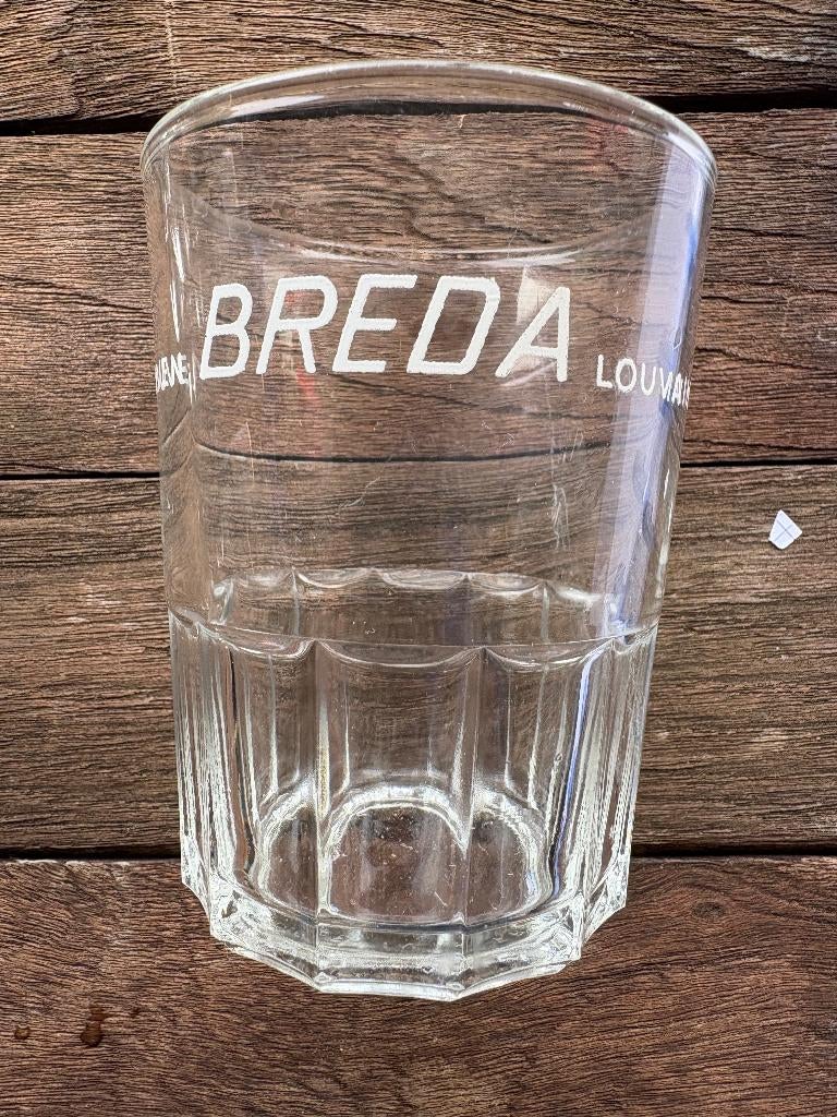 Breda Louvain/Louvain, Enlèvement ou Envoi, Utilisé, Verre ou Verres, Autres marques