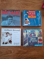 Lot de 9 CD Gilbert Becaud., CD & DVD, CD | Francophone, Enlèvement ou Envoi, Comme neuf
