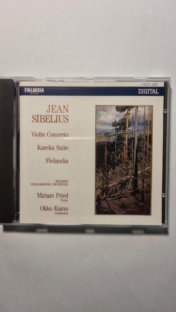 Jean Sibelius, Miriam Fried, Helsinki Philharmonic, CD & DVD, CD | Pop, Utilisé, 1980 à 2000, Enlèvement ou Envoi