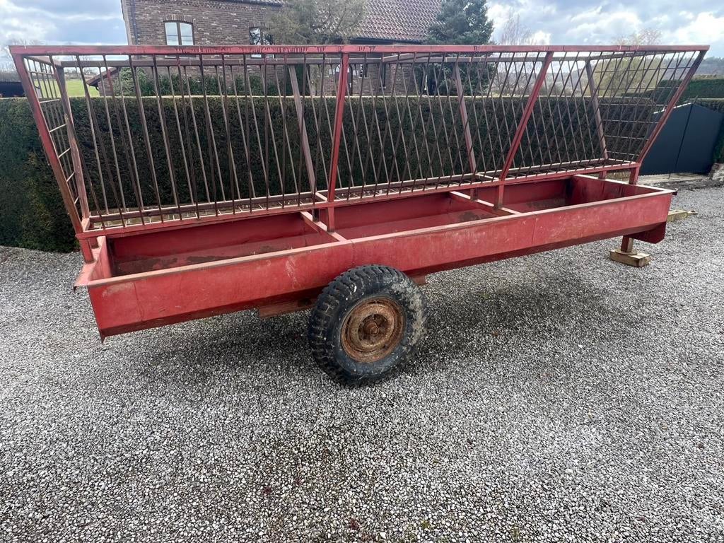 Remorque Râtelier  L: 6M, Enlèvement