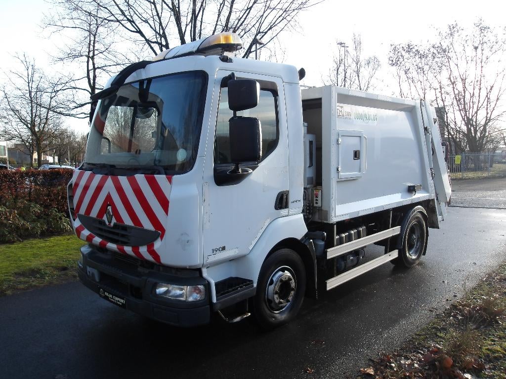 Renault Midlum 190 DXi vuilkar, Autos, Camions, Euro 5, Achat, Entreprise, Diesel