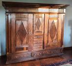 Antieke Duitse kast 1900 – massief hout –  Gründerzeit, Antiek en Kunst, Ophalen