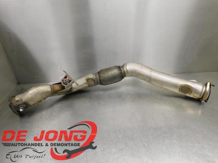 Uitlaat voorpijp van een Audi Q7, Gebruikt, -, -, -