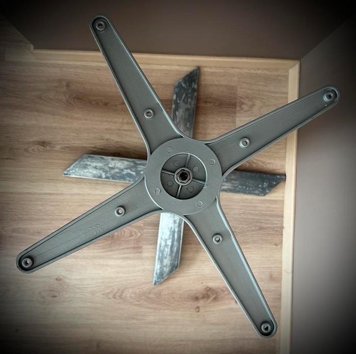 Aluminium onderstel, Tuin en Terras, Tuintafels, Gebruikt, Aluminium, Ophalen