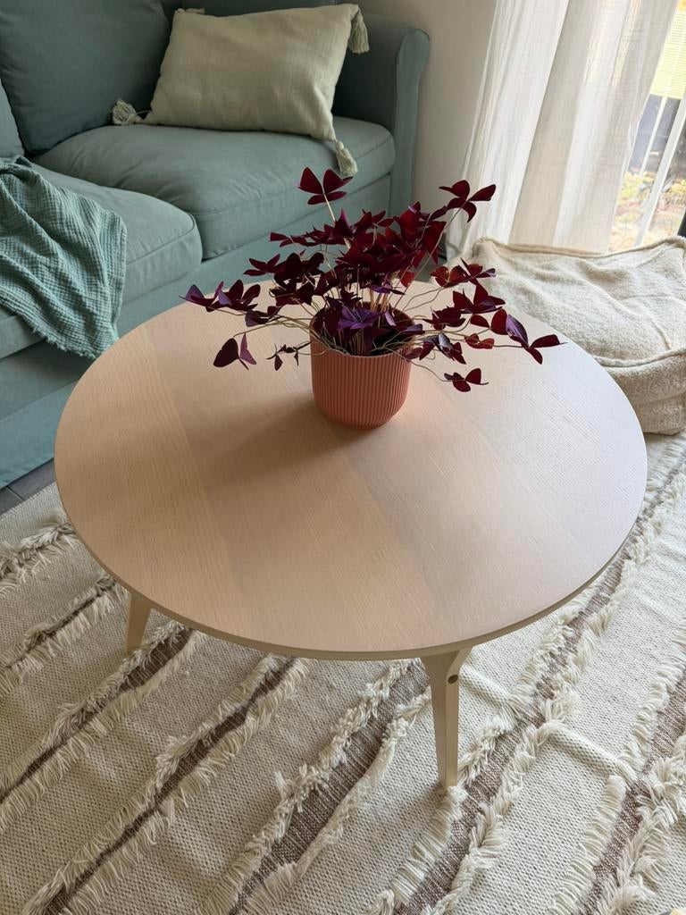 Ikea salontafel (Jakobsfors), eik, 80 cm, Maison & Meubles, Enlèvement, Comme neuf