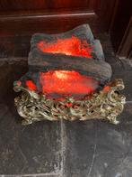 Open haard stuk op elektriciteit, decoratief, Ophalen, Gebruikt