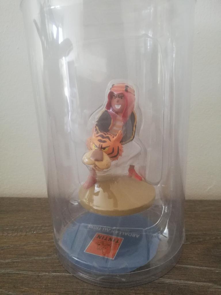 Figurine Tintin, Abdallah à la tête de tigre, Enlèvement ou Envoi, Tintin
