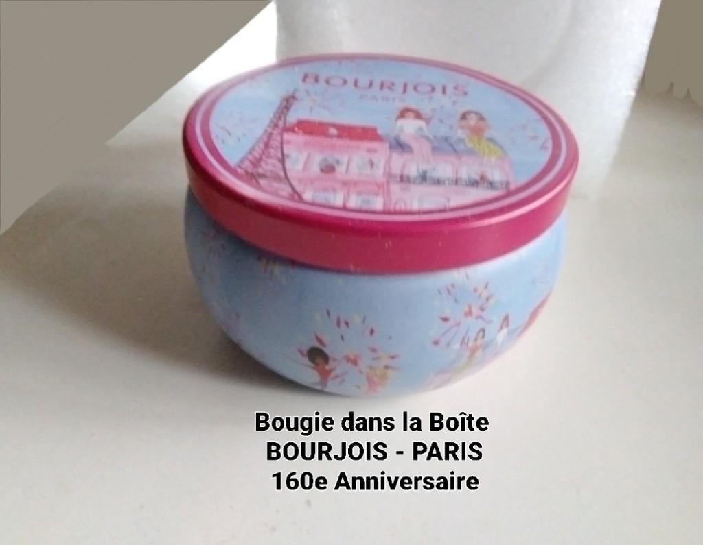 #Bourjois #Paris boîte Bougie #collection 160e #anniversary, Antiquités & Art, Antiquités | Bougeoirs, Autres matériaux, Enlèvement