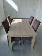 Eettafel met 4 stoelen, Huis en Inrichting, Ophalen