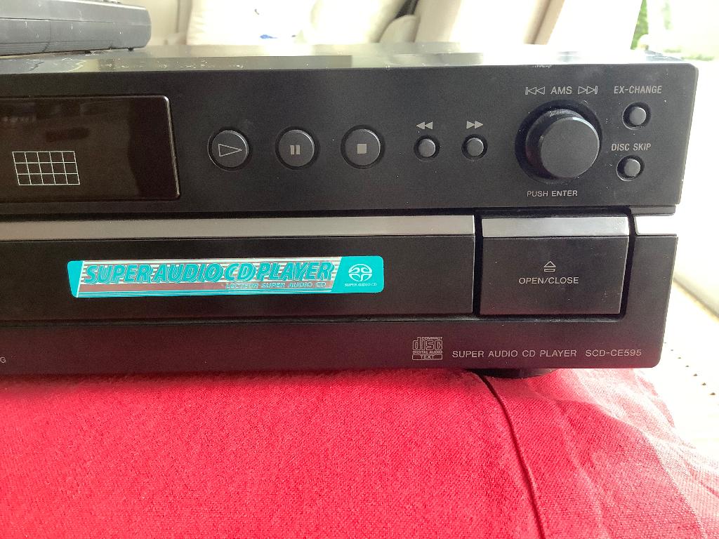 Te koop super audio cd player, TV, Hi-fi & Vidéo, Lecteurs CD, Enlèvement, Comme neuf, Sony, Changeur