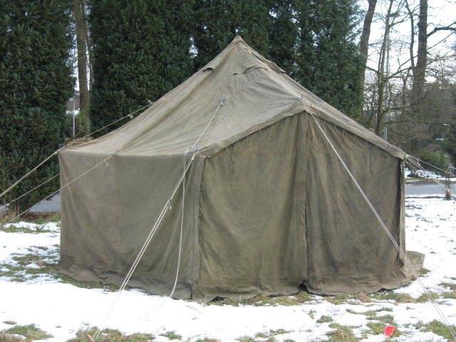 tweedehands legertent, Caravans en Kamperen, Tenten, tot en met 6, Gebruikt, Ophalen