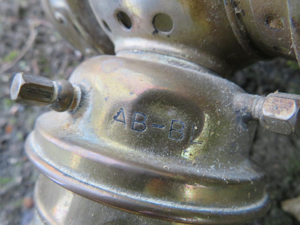 ABBL carburelamp fiets/velo, Collections, Objets militaires | Seconde Guerre mondiale, Armée de terre, Enlèvement