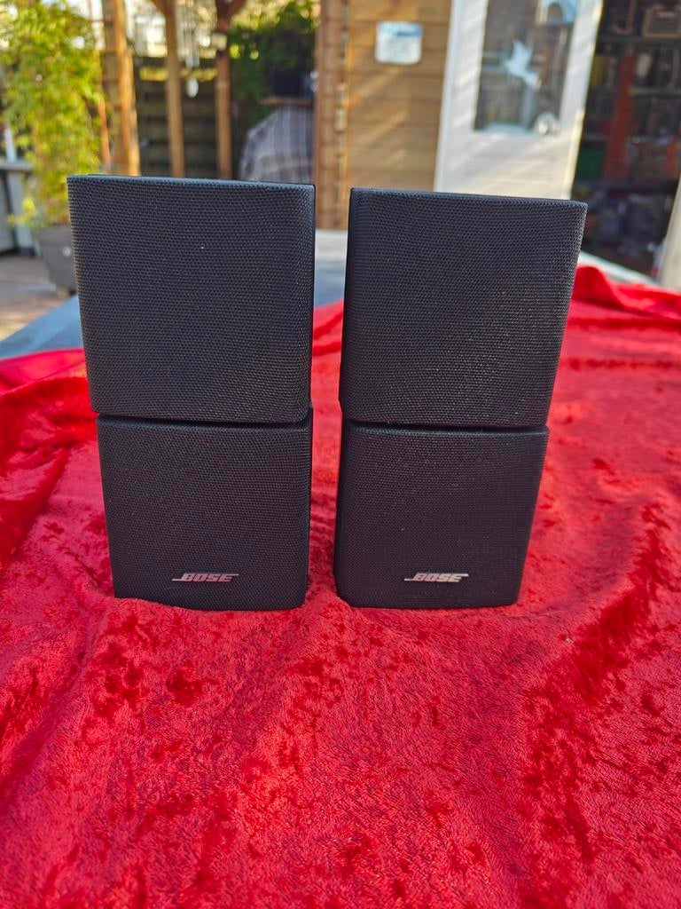 Bose Dual luidsprekers 2x zwart, Ophalen of Verzenden