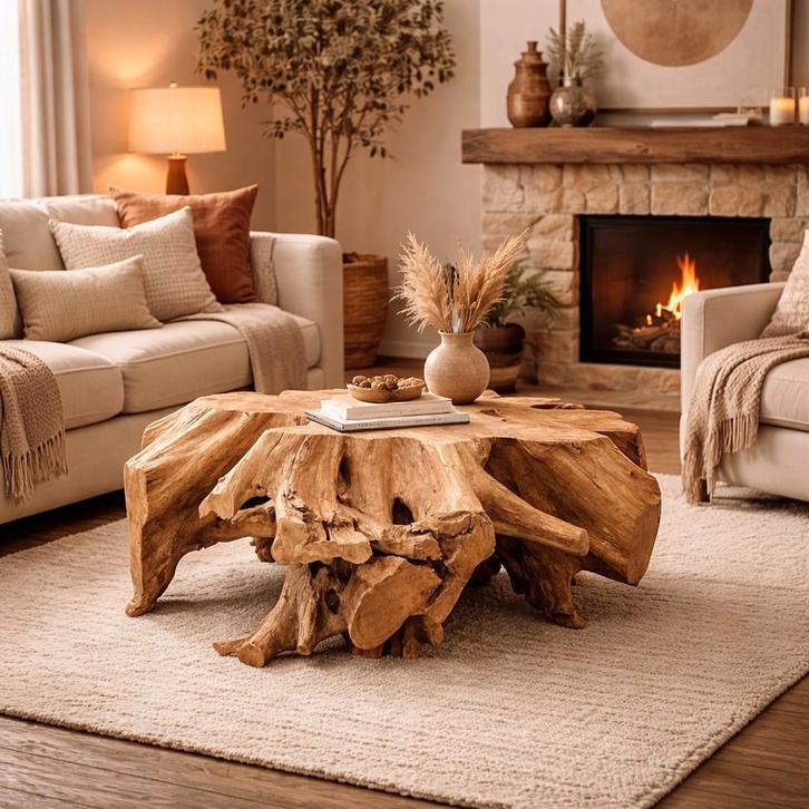 Salon tafel Bali, Huis en Inrichting, Tafels | Salontafels, Ophalen of Verzenden