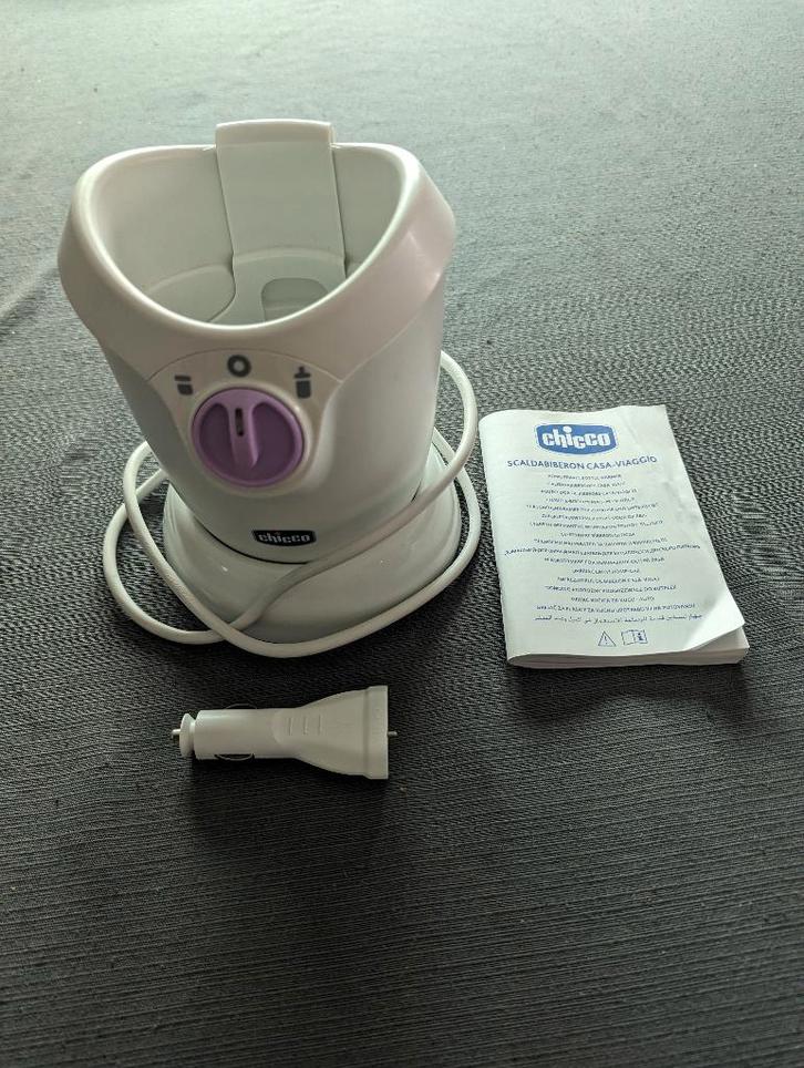 Chauffe-biberon Maison-Voyage Chicco, Kinderen en Baby's, Babyvoeding en Toebehoren, Gebruikt, Flessen- of potjesverwarmer, Ophalen