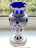 Vaas Moser Boheems Overlay glas, Antiek en Kunst, Ophalen