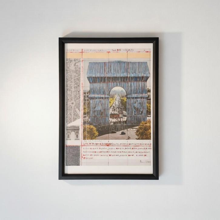 Christo ARC de triomphe, Antiquités & Art, Art | Lithographies & Sérigraphies, Enlèvement ou Envoi