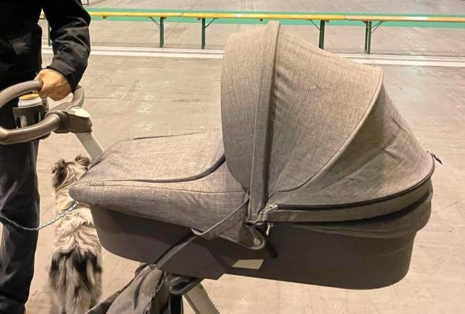 Stokke Xplory V6 draagmand, Kinderen en Baby's, Kinderwagens en Combinaties, Gebruikt, Kinderwagen, Overige merken, Met reiswieg