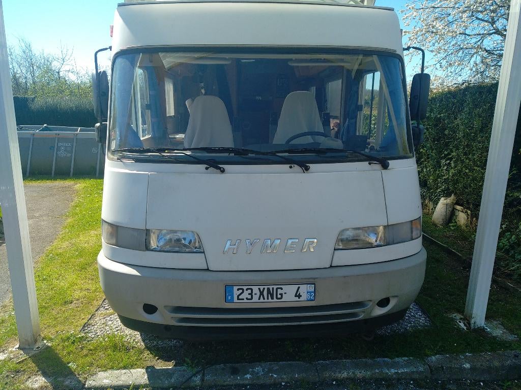HYMER B694, Enlèvement, Utilisé