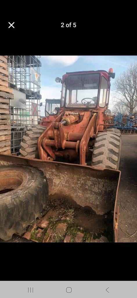 Bulldozer hanomag 6 cylindres diesel