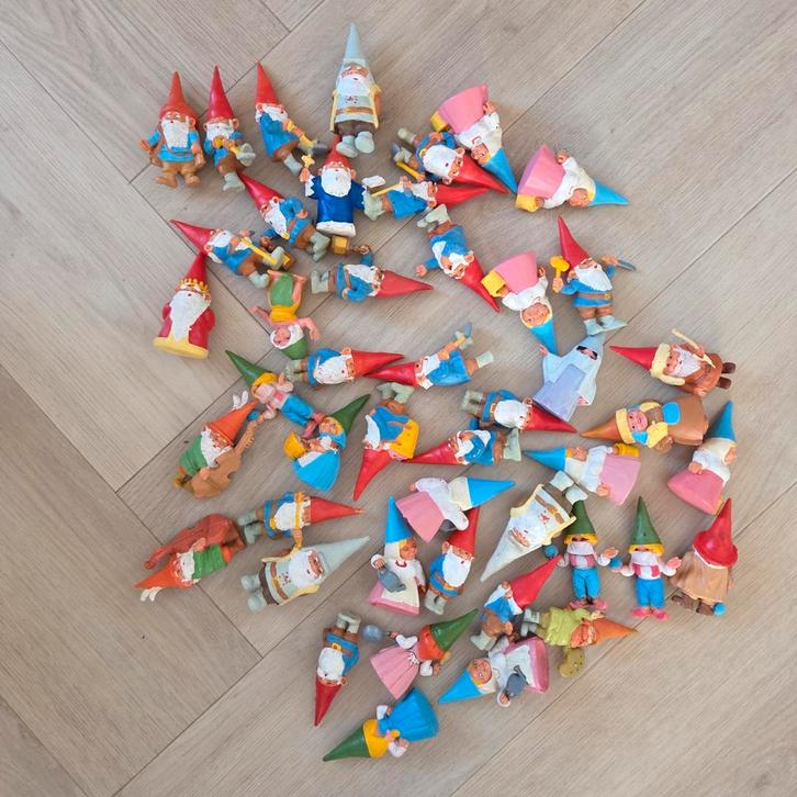 David de kabouter - 46 kabouters, Verzamelen, Poppetjes en Figuurtjes, Gebruikt, Verzenden