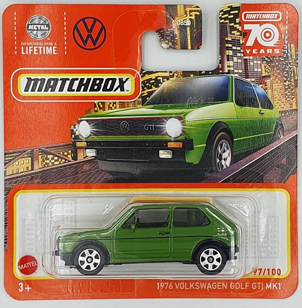 Matchbox - 1976 Volkswagen Golf GTI MK1 - HLC96 - 1:64, Neuf, 333 Continental Boulevard, El Segundo, CA 90245, United States, Service.mattel.com