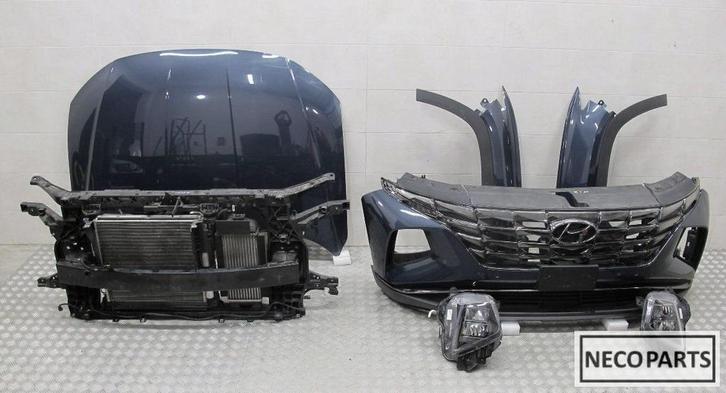 HYUNDAI TUCSON VOORKOP BUMPER MOTORKAP SCHERM DEUR PORTIER, Auto-onderdelen, Carrosserie, Bumper, Hyundai, Gebruikt, Ophalen of Verzenden