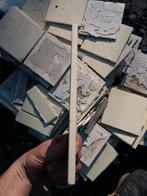 vintage tegels wit, Doe-het-zelf en Bouw, Tegels, Ophalen, Overige materialen, Gebruikt, Wandtegels