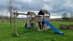 Speelhuis met schommels, glijbaan en klimmuur, Ophalen, Glijbaan