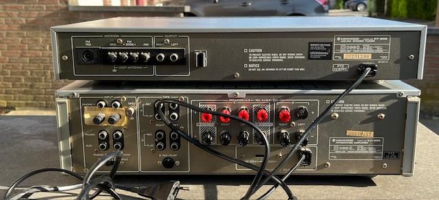 Kenwood KA900 + KT900, Autres marques, 60 à 120 watts, Enlèvement, Stéréo