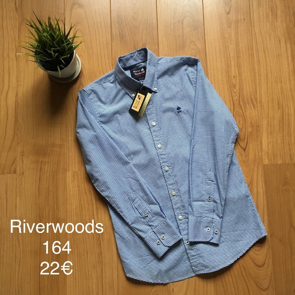 Hemd RIVER WOODS 14jaar - nieuw!, Ophalen, River Woods, Overhemd of Blouse, Nieuw