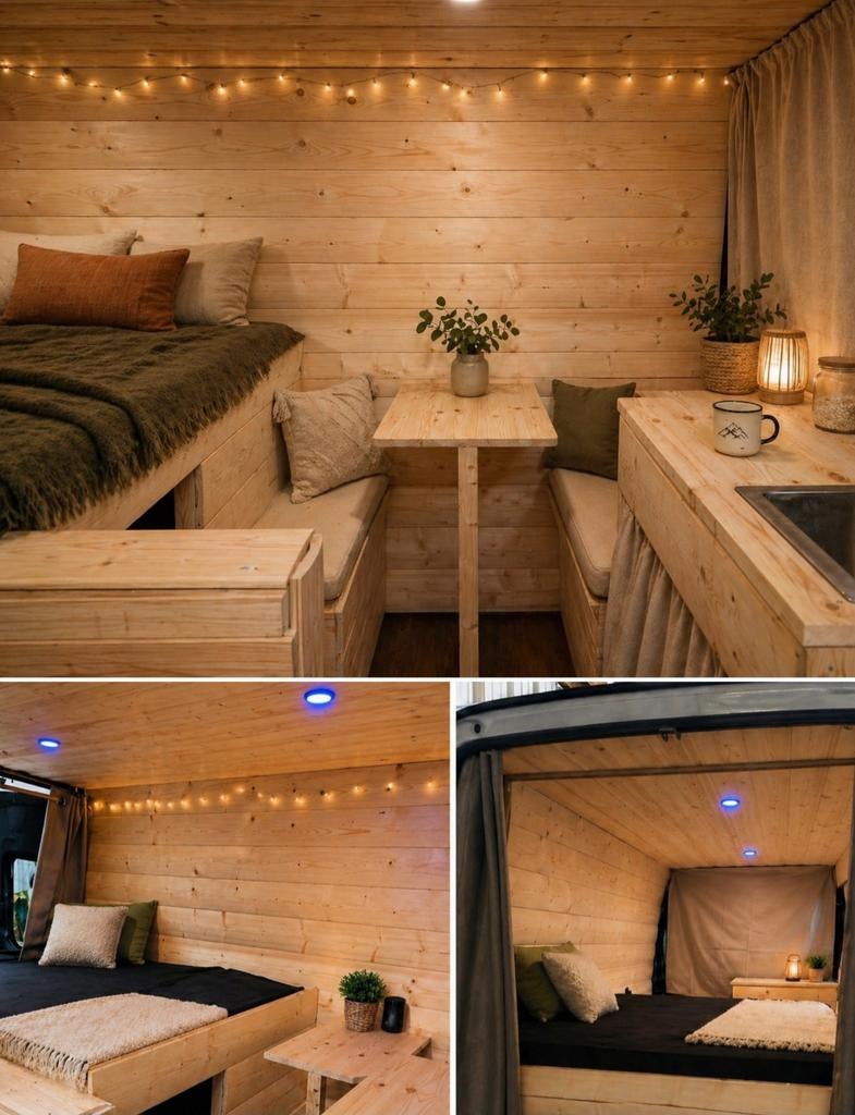 Van Aménagé Neuf Ford Transit Garantie 12 mois, Caravanes & Camping, Camping-cars, Particulier, Diesel, Ford