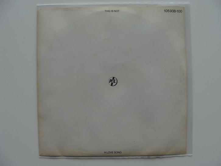 PIL – This Is Not A Love Song (1983), Cd's en Dvd's, Vinyl Singles, Single, Rock en Metal, 7 inch, Ophalen of Verzenden