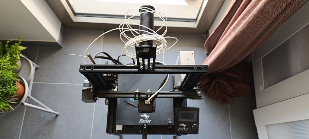 Creality Ender 3 3D-printer — zo goed als nieuw, Computers en Software, 3D Printers, Ophalen, Zo goed als nieuw, Filament, Creality