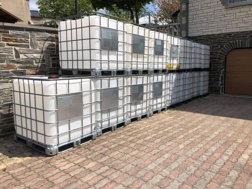 CITERNE IBC 1000L NEW, Jardin & Terrasse, Enlèvement, Neuf, Métal, Avec robinet