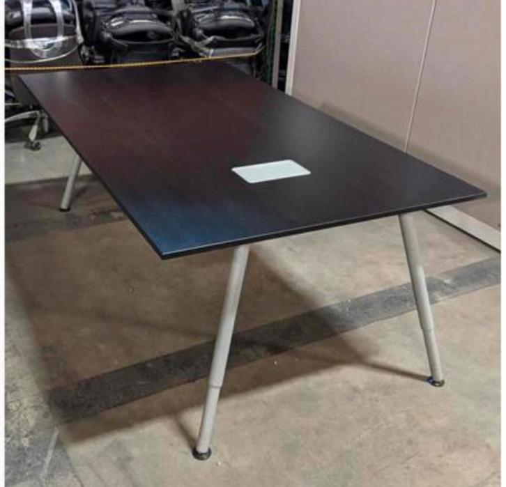 Vergadertafel, gezamenlijk werk..., Huis en Inrichting, Bureaus, Gebruikt, Bureau, In hoogte verstelbaar, Ophalen