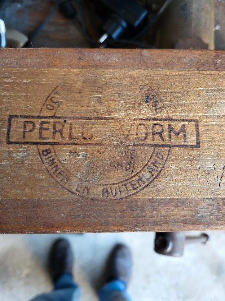 PERLU-VORM ANTIEKE SIGARENMAKERSMAL, Antiek en Kunst, Antiek | Gereedschap en Instrumenten, Ophalen of Verzenden