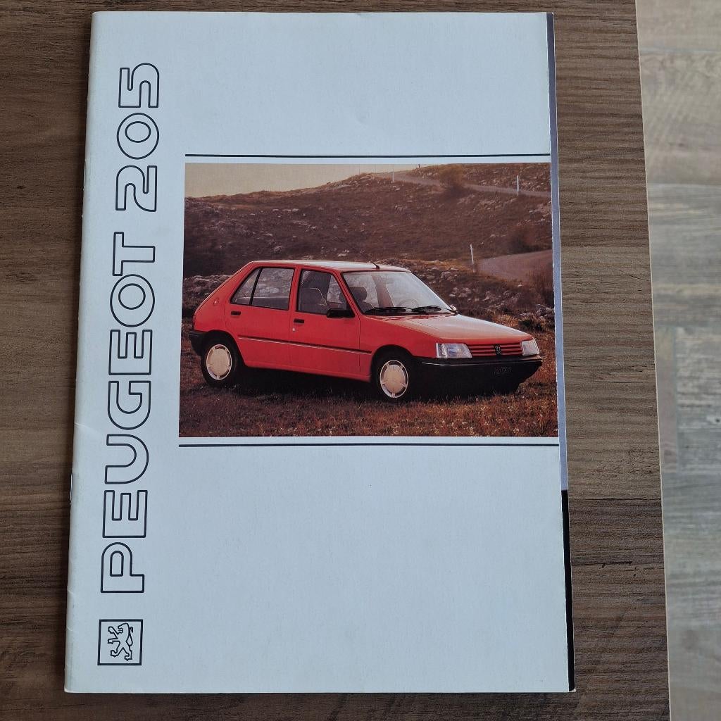 PEUGEOT  205, Livres, Autos | Brochures & Magazines, Enlèvement ou Envoi, Neuf, Peugeot