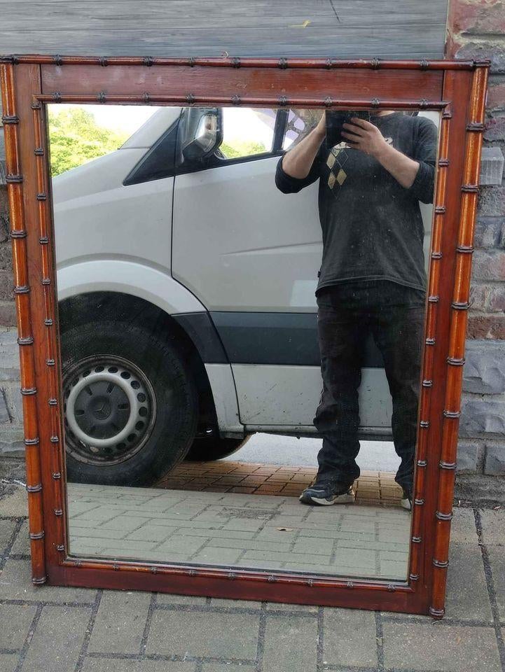 Miroir style bambou Napoléon 3, Antiquités & Art, Antiquités | Miroirs, Enlèvement