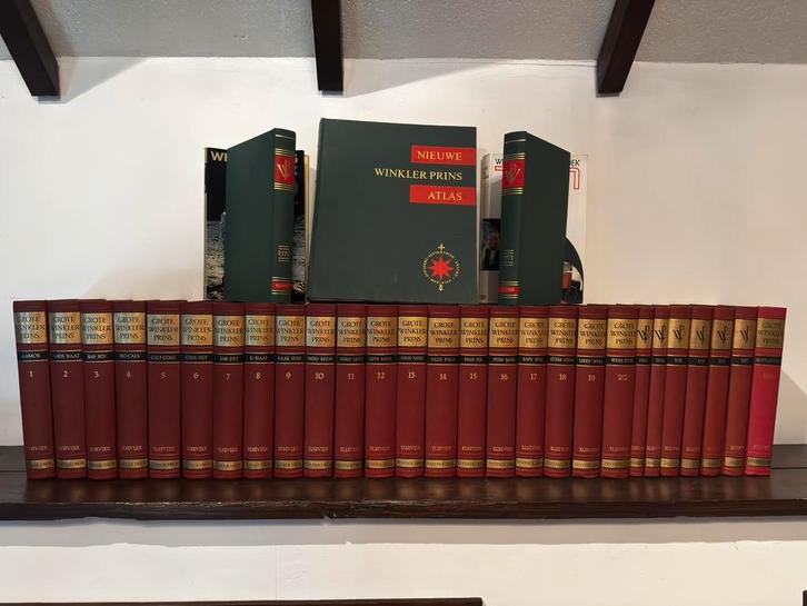 Grote Winkler Prins encyclopedie volledige reeks, Boeken, Encyclopedieën, Zo goed als nieuw, Ophalen