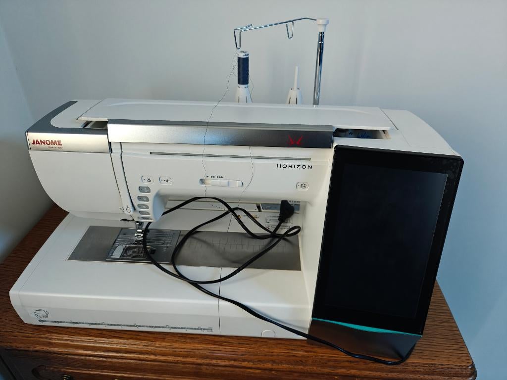 naai-borduurmachine JAnome Horizon MC 15000, Hobby en Vrije tijd, Ophalen, Gebruikt, Machineborduren, Borduurmachine
