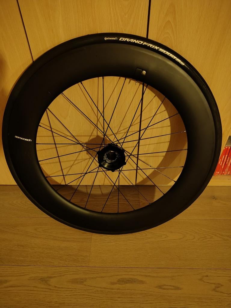 Carbon velg, classified hub, Fietsen en Brommers, Fietsonderdelen, Gebruikt, Wiel, Carbon, Ophalen