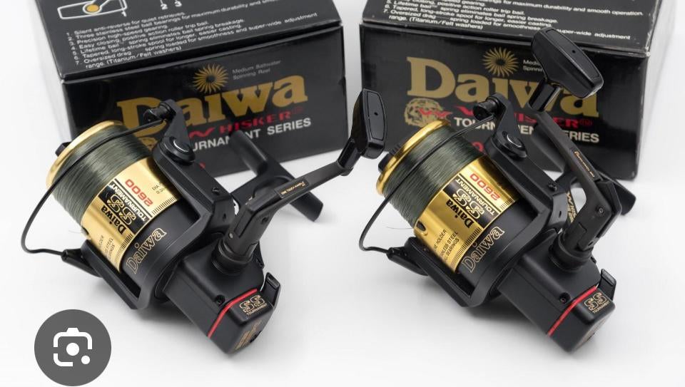 Oude daiwa molens gezocht daiwa ss2600,s500T,…, Enlèvement, Comme neuf