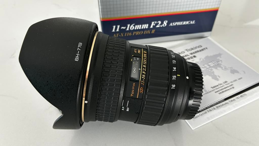 Tokina 11-16mm f/2.8 AT-X 116 Pro DX II - Nikon, Audio, Tv en Foto, Ophalen of Verzenden, Zo goed als nieuw