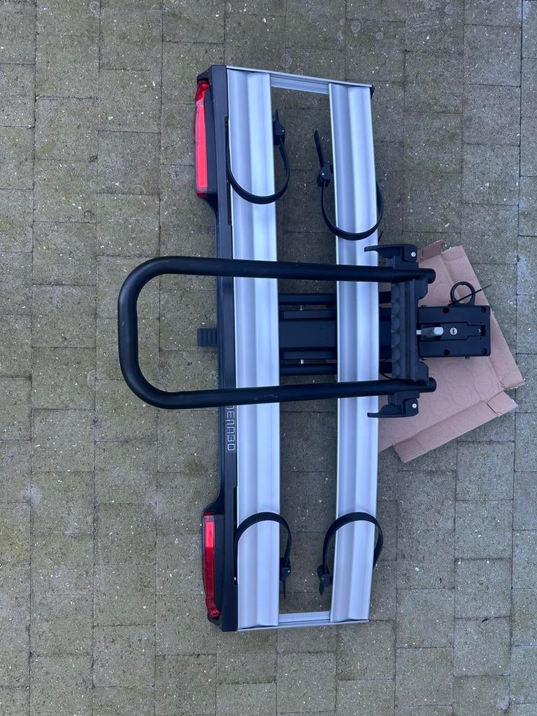 Fietsrek Menabo Alcor 2, Ophalen, Elektrische fiets, Zo goed als nieuw, 2 fietsen