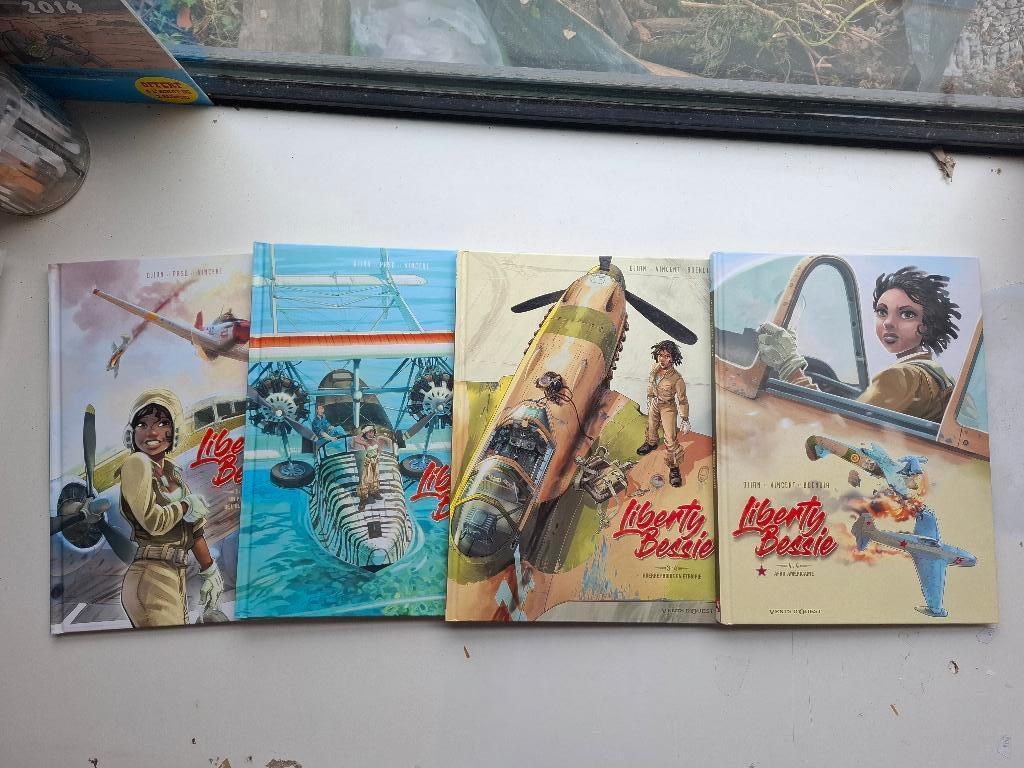 LIBERTY BESSIE TOMES 1 à 4 SERIE COMPLETE TBE EO, Complete serie of reeks, Ophalen of Verzenden, Zo goed als nieuw