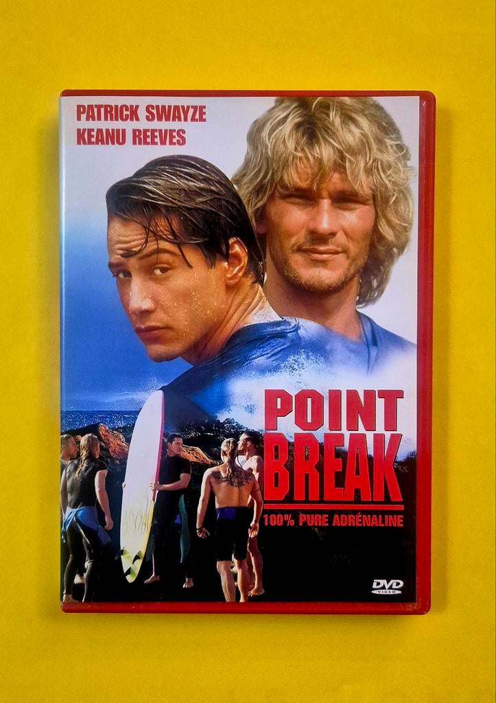 DVD 📀 Point break - Patrick Swayze 1991 V2, Cd's en Dvd's, Vanaf 12 jaar, Ophalen of Verzenden, Zo goed als nieuw, Actiethriller