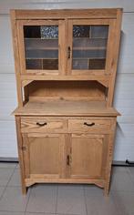 Rustiek grenen buffetkastje in Art Deco stijl, Ophalen