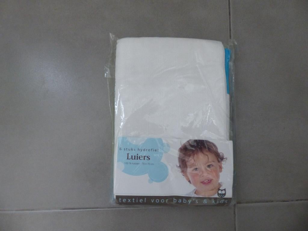 Set van 6 nieuwe tetradoeken - baby, Kinderen en Baby's, Badjes en Verzorging, Zo goed als nieuw, Overige typen, Ophalen of Verzenden